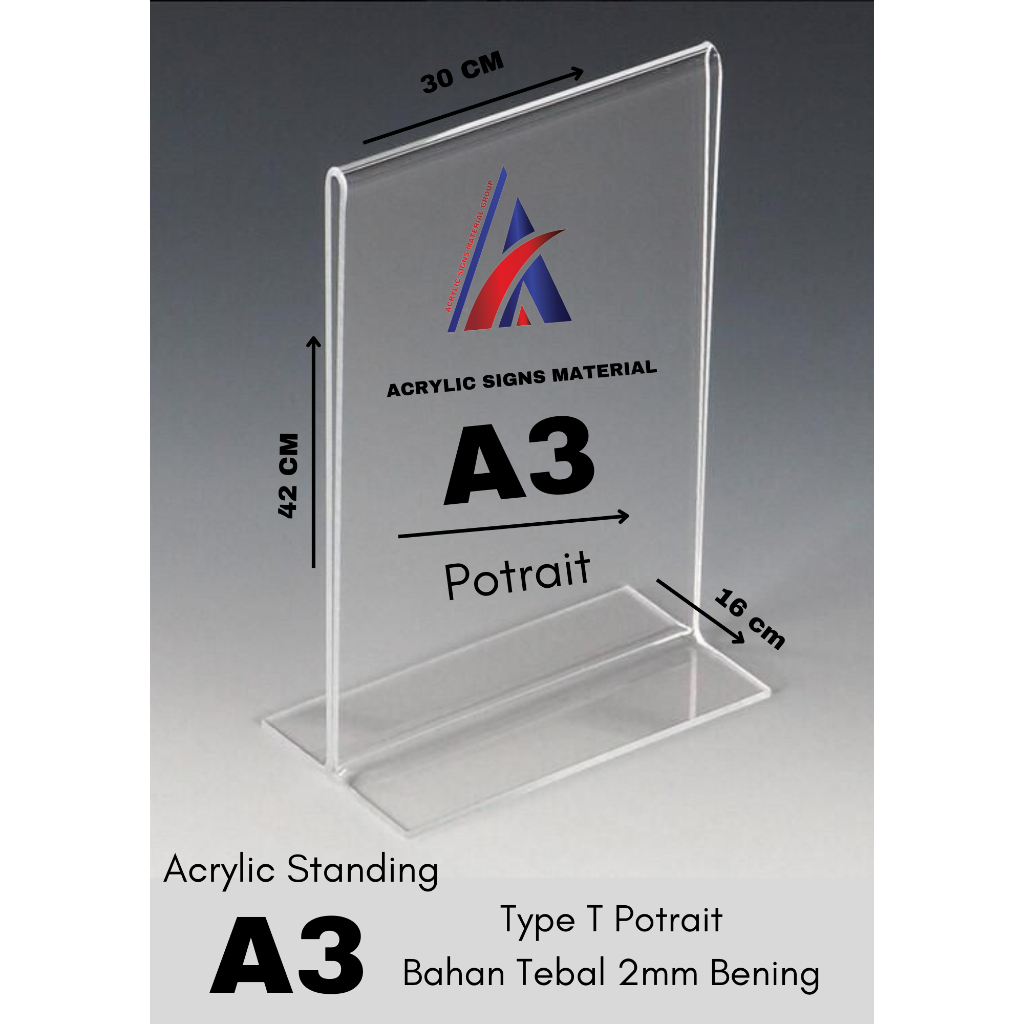 

AKRILIK A3 TYPE T PORTRAIT / AKRILIK A3 T / PORTRIAT