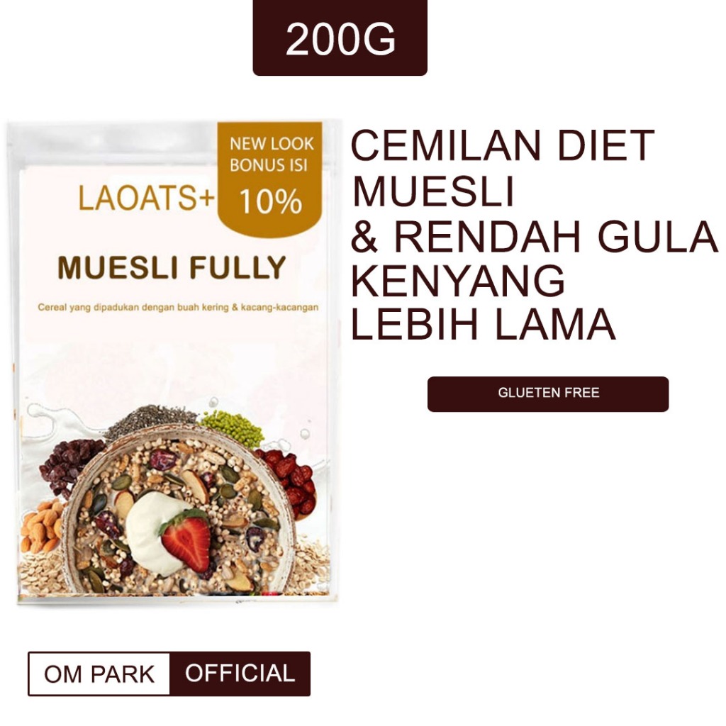 

Muesli Milk Pelangsing Badan Penurun Berat Badan Susu Diet Muesli Fruit Sarapan Diet Makanan Sehat Diet Laoats (200G)