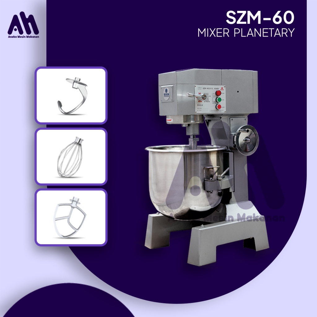 Mixer Planetary / Planetary Dough Mixer / Mesin Pengaduk Adonan / Mixer 20Liter / Mixer Pengaduk Ado