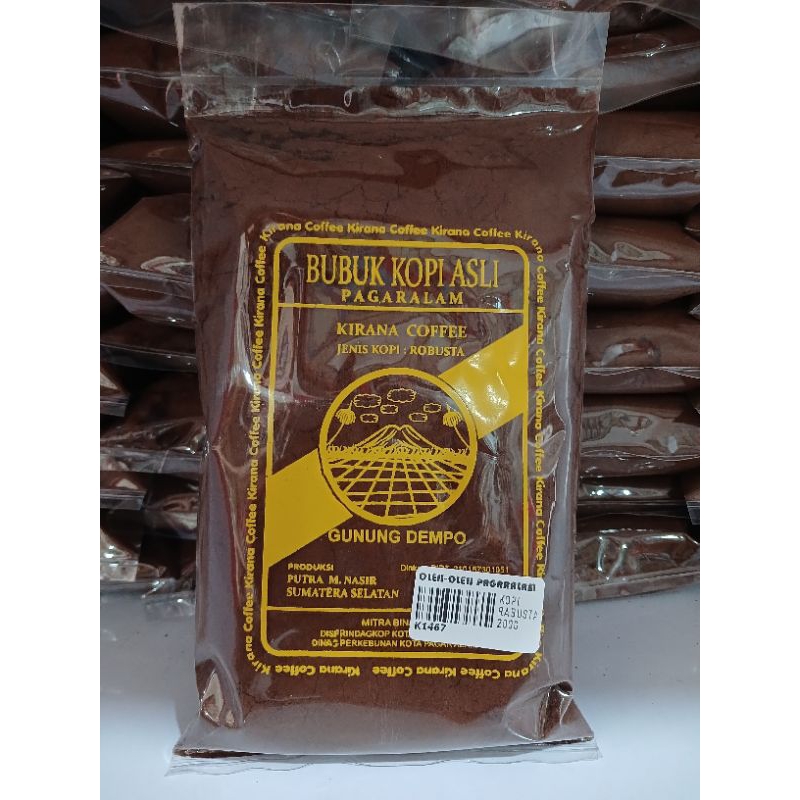 

KOPI BUBUK ROBUSTA 200GR KOPI PAGARALAM