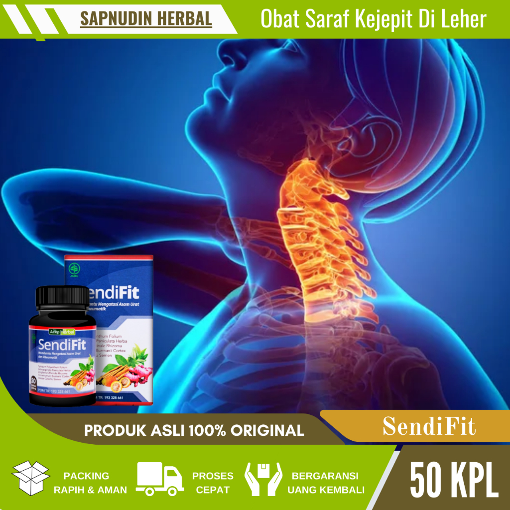 Obat Tradisional Saraf Kejepit di Leher, Saraf Kejepit Pinggang, Saraf Kejepit Punggung, Saraf Kejep