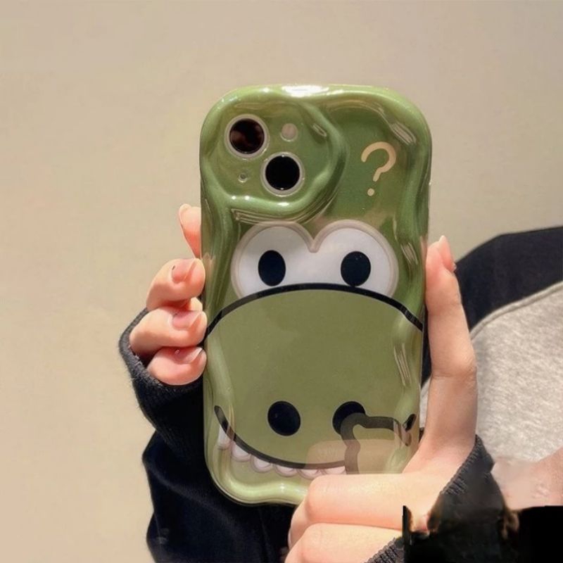 Softcase Silikon Motif Dino Case Oppo A31 A8