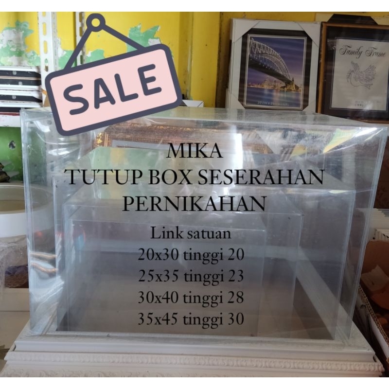 

Mika tutup seserahan pernikahan satuan