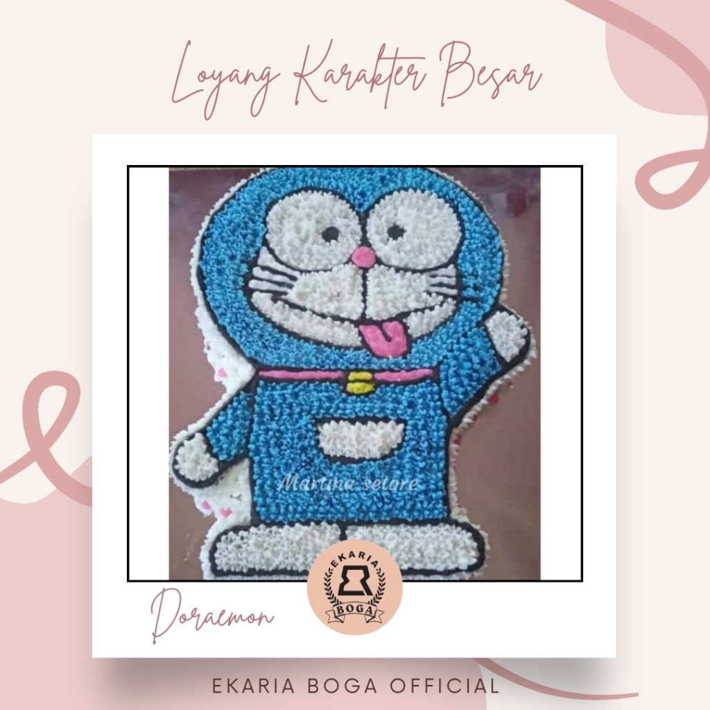 LOYANG | CETAKAN KUE | ROTI | BOLU | CAKE | ULANG TAHUN | ULTAH | DORAEMON | LOYANG KARAKTER BESAR