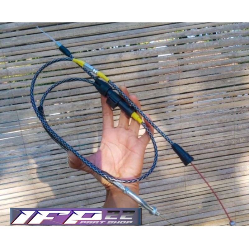 Kabel gas rx king karbon "custom gas spontan"