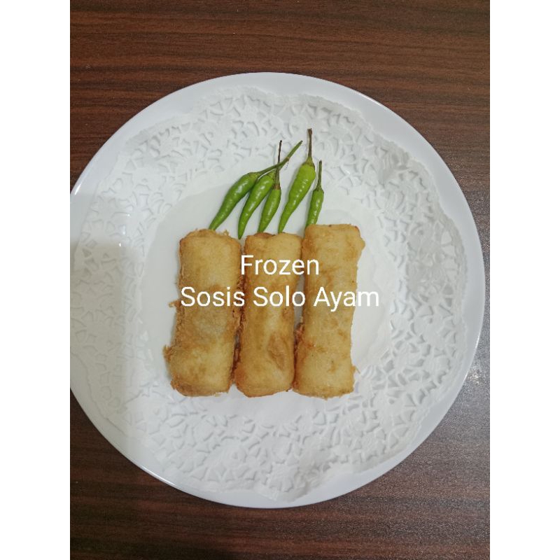 

SOSIS SOLO AYAM FROZEN 7 PCS