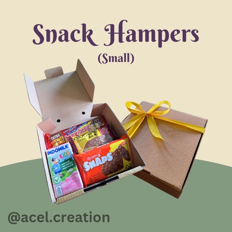 

HAMPERS SNACK BOX Ukuran Small