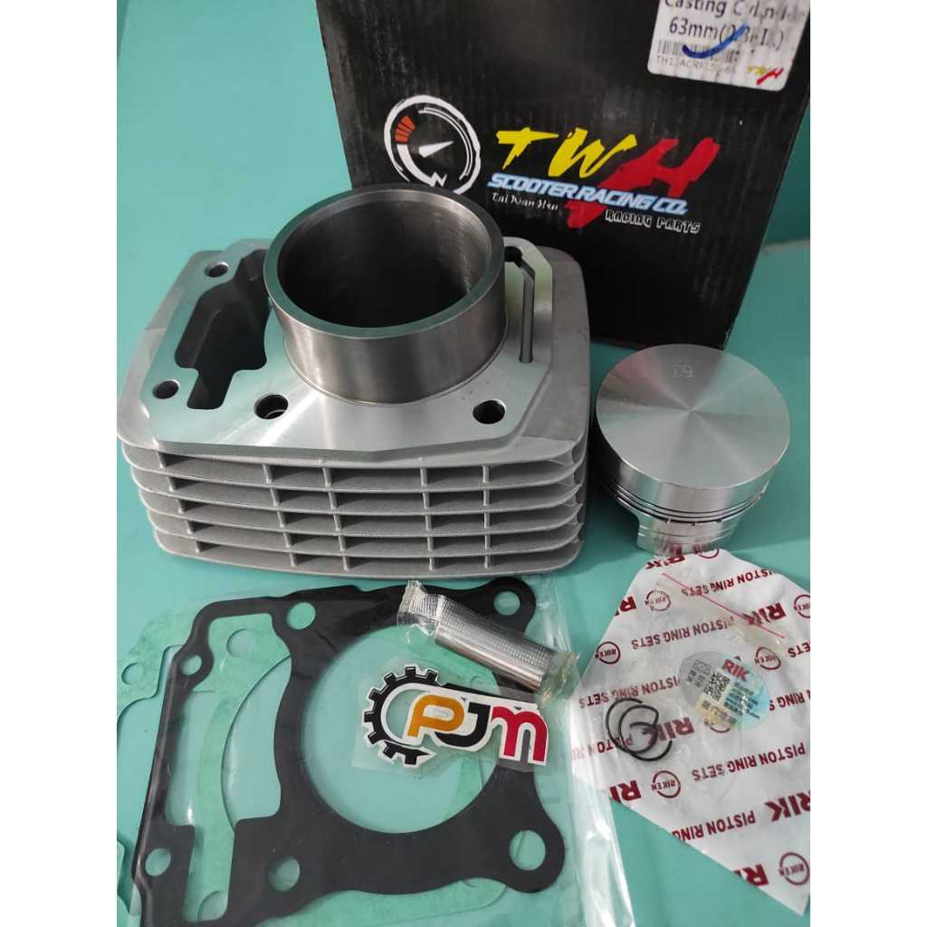 BLOK SEHER CYLINDER BLOK CRF150 VERZA 63 TWH RACING