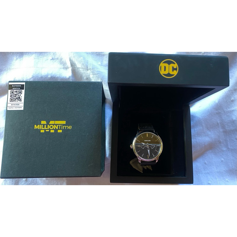 JAM TANGAN KESEHATAN PRIA DAN WANITA EDISI BATMAN MGI ORIGINAL (PRELOVED)