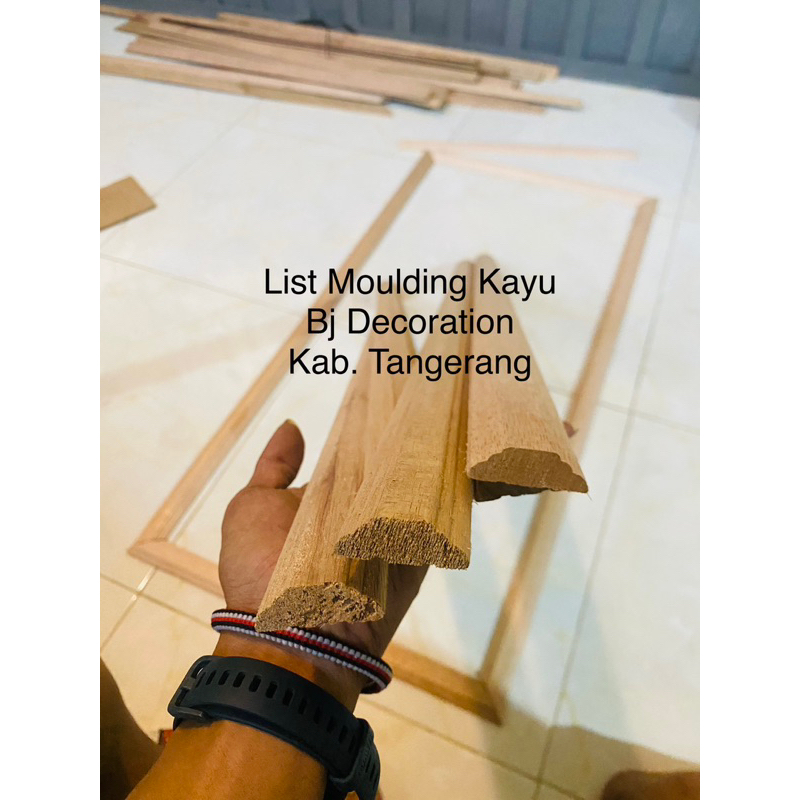 WALL MOULDING/LIST PROFIL KAYU MERANTI