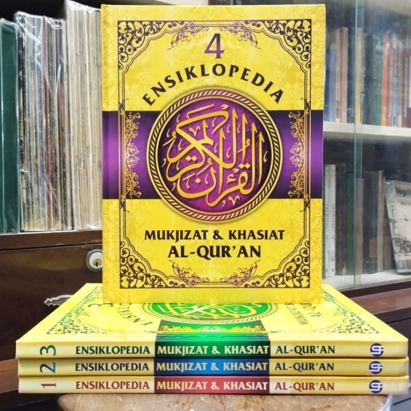 Ensiklopedia Mukjizat & Khasiat Al Quran 4 Buku