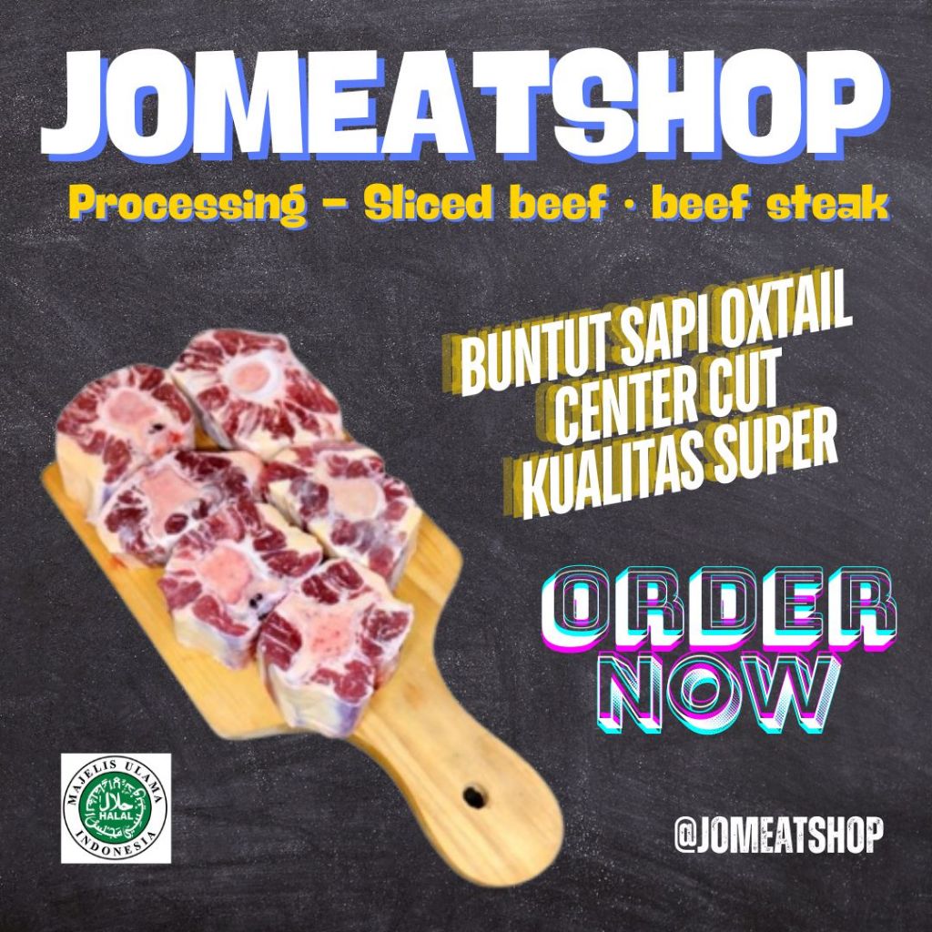 

Daging Buntut Sapi/Center Cut/berkualitas Super 500gr