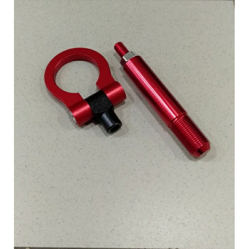 Towing hook depan mobil Rush / Terios lama merah