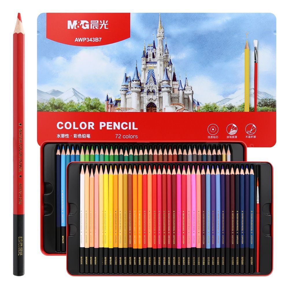 

M&G Water Color Pencil Isi 24 36 48 72 Warna / Pensil Warna M&G