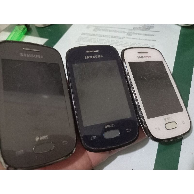 SAMSUNG GALAXY  pocket gt-s5312 BAHAN LOGO MINUS BUKAN NORMAL BORONGAN
