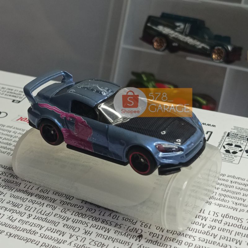 hot wheels honda s2000 custom suki blue not pink