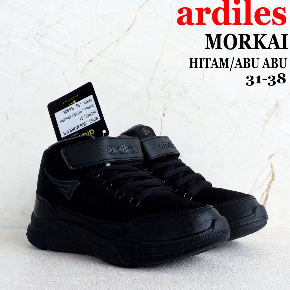 ART C57N Ardiles Sepatu Boot Sekolah Anak  MORKAI  size 3138  Sepatu sekolah ardiles  sepatu anak