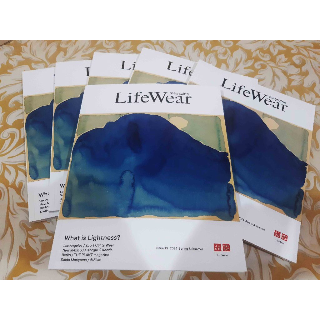 Uniqlo - lifewear magazine issue 10 - fashion jepang majalah baju