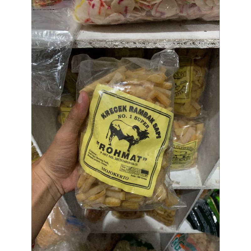 

500gram/1bungkus krecek rambak kulit sapi