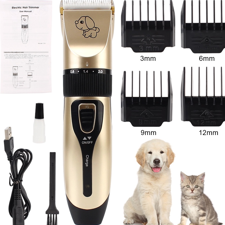 PROMO MURAH Cukur Bulu Anjing Alat Cukur Bulu Kucing Mesin Cukur Domba Kambing Kucing Pet Clipper Pe