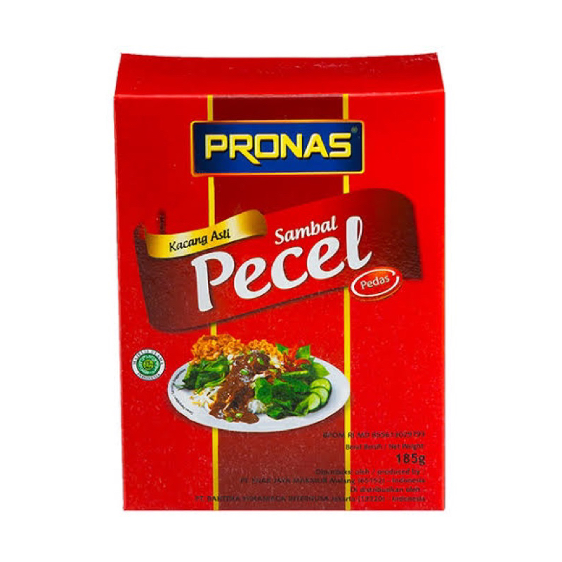 

pronas sambal pecel 185 gr