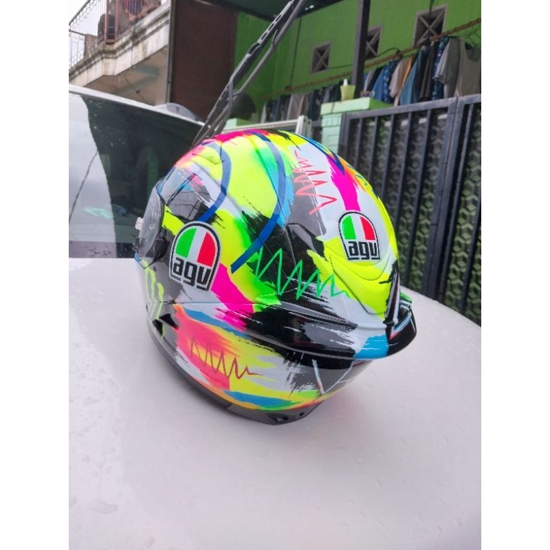helm falcon repaint agv