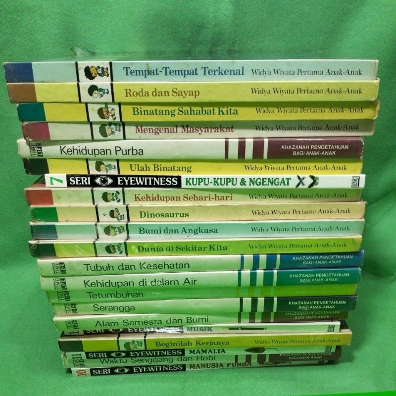 Buku anak Preloved /Ensiklopedia DK Seri Eyewitness - Khazanah Pengetahuan Bagi anak-anak-Alam Semes