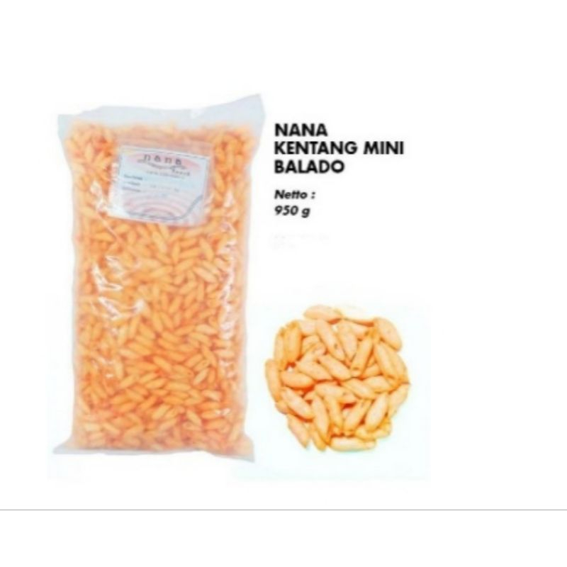 

NANA KENTANG MINI RASA BALADO&KEJU 950G