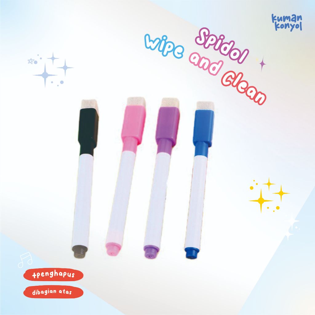 

SPIDOL WIPE CLEAN ◼️ SPIDOL WHITEBOARD ◼️ PAPAN TULIS ◼️ WIPE AND CLEAN ◼️ SPIDOL WARNA + PENGHAPUS ◼️ REWARD CHART