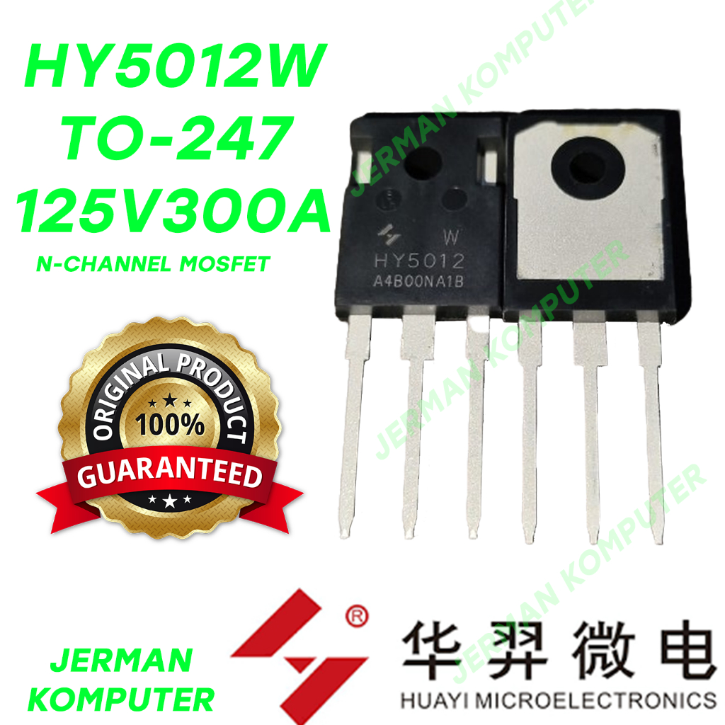 HY5012W HY5012 HY 5012 To-247 125V 300A 2.9mΩ 500W Original Huayi Bodi Besar