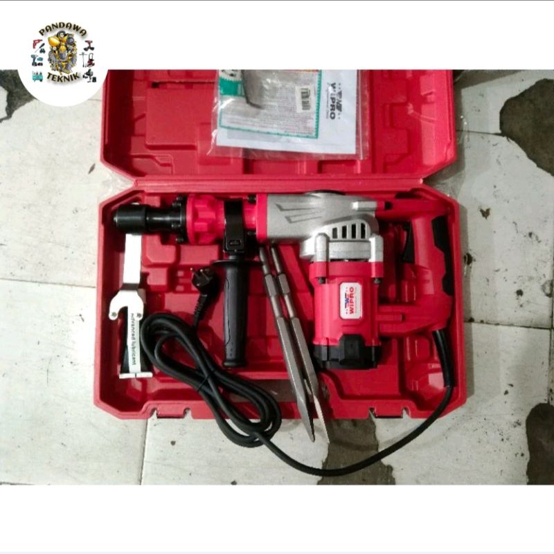 Jack hammerBor penghancur beton wipro W6118
