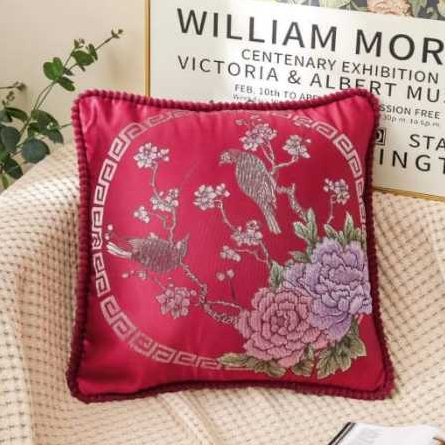 Sarung Bantal Sofa  Imlek Shabby Chic Gaya Eropa Klasik Mewah