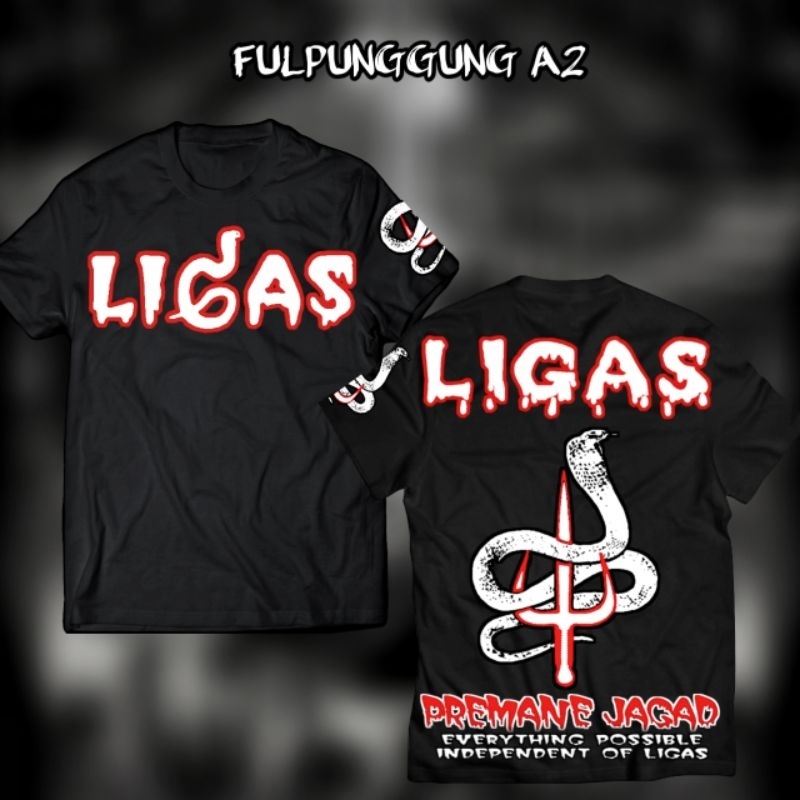 kaos ligas lawasan ful punggung A2 kaos Ligas Lawas