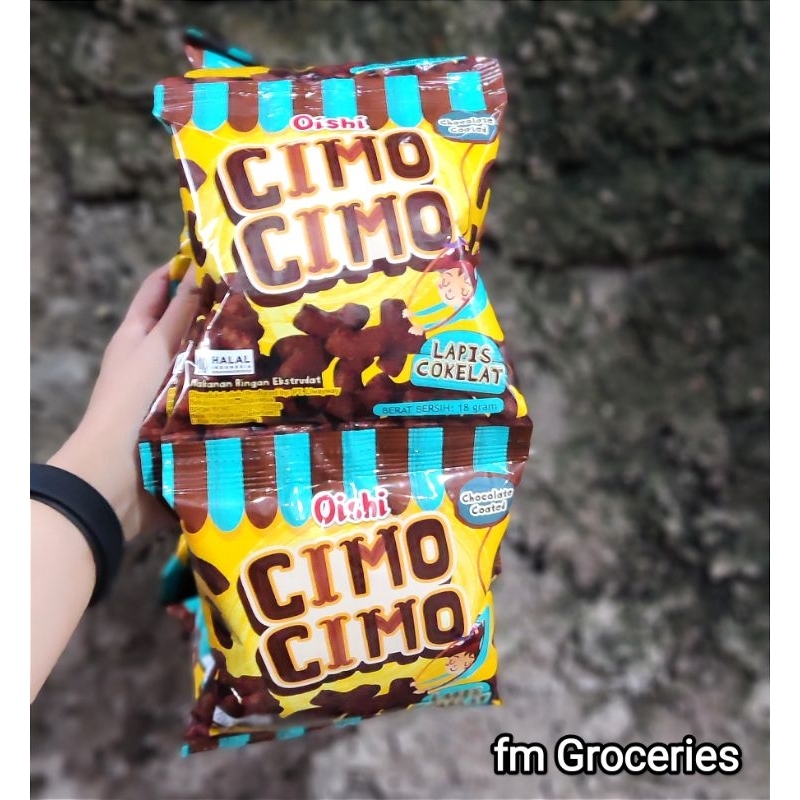 

Oishi Cimo Cimo coklat stik isi 5 pack