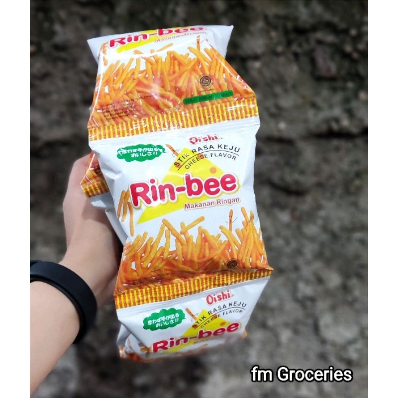 

Oishi Rin-Bee Stik keju isi 10 pack | Rinbee