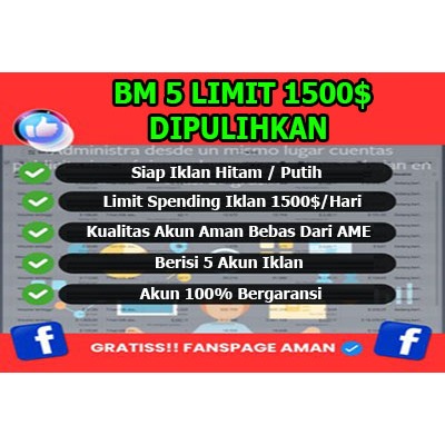 Akun Facebook BM5 Limit -+4jtan Telah Dipulihkan Tua
