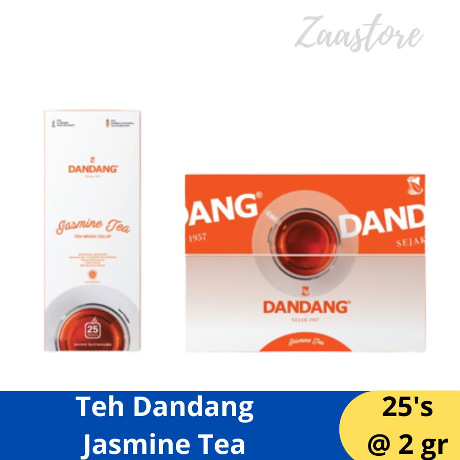 

Teh Dandang Jasmine - Teh Celup Cap Dandang Aroma Melati isi 25 pcs/Kantung