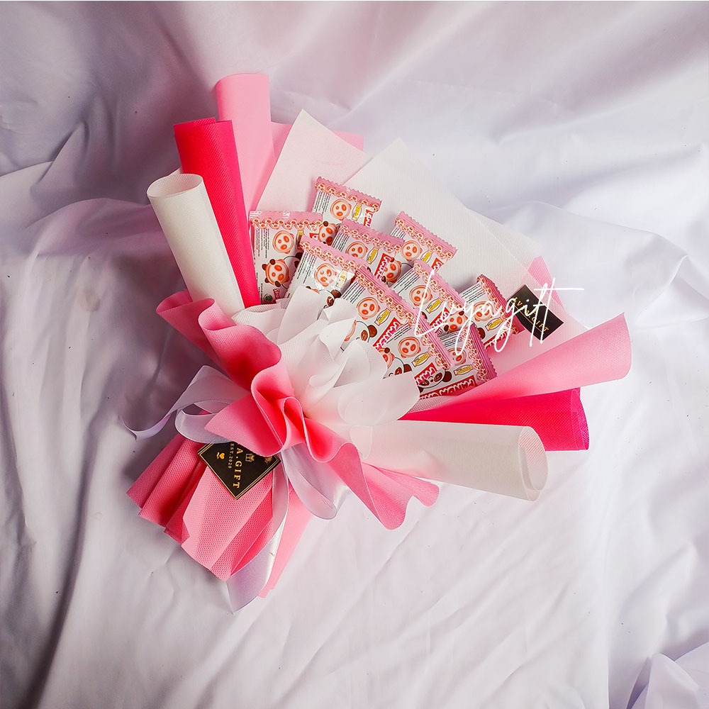 

LVYA.GIFT 4211.30 BUKET SNACK HAPPY SNACK PANDA PINK