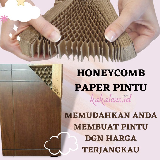 Top Design Honeycomb Paper Coat Honey Comb Core Door Pintu Kusen Honey Comb Pintu