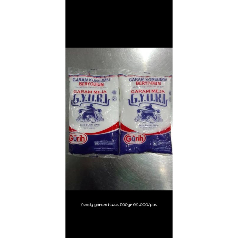 

garam halus 200gr