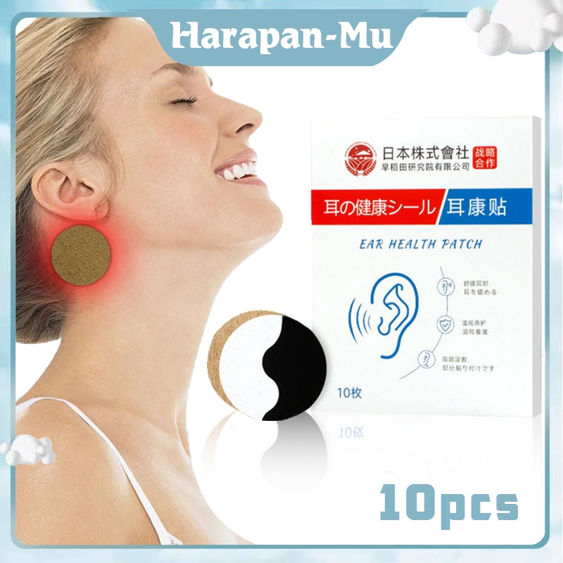 10pcs Obat Tinnitus Patch Herbal Pengobatan Tinnitus Patch Alat Perawatan Kesehatan Telinga
