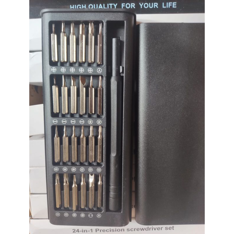 Obeng 24 in 1 Precision Magnet Screw Driver Kit Set Type Xiaomi