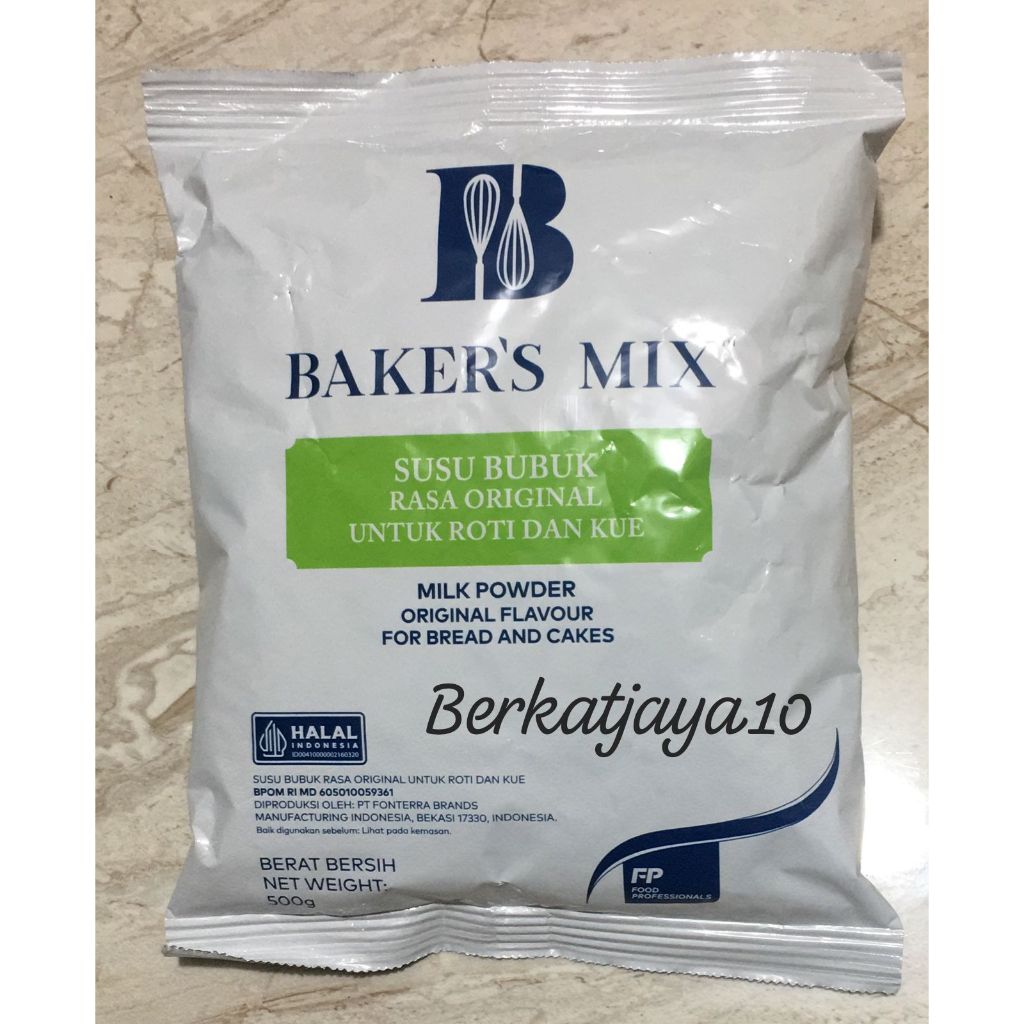 

Susu Bubuk Baker’s Mix Milk Powder Netto 500 gram