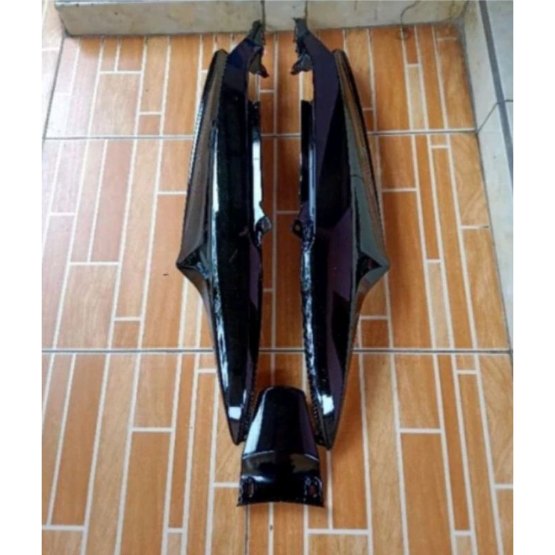 cover body Mio sporty Mio smile warna hitam