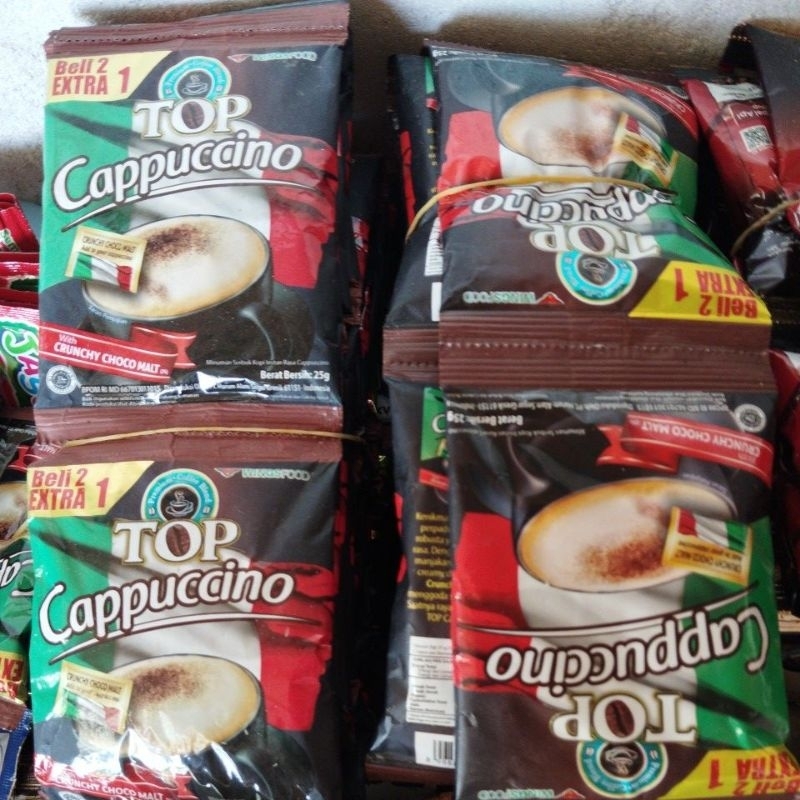 

KOPI/TOP CAPUCINO 1 RENTENG 15 PCS grosir