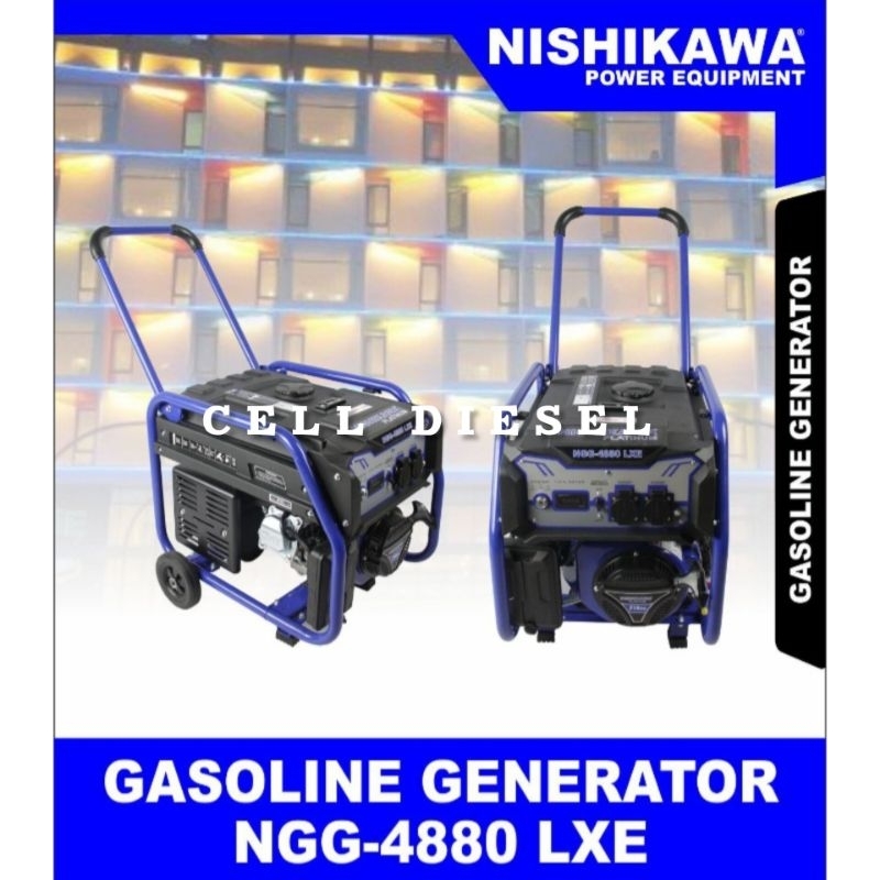 genset bensin 2500 Watt gasoline generator Nishikawa NGG4880 LXE