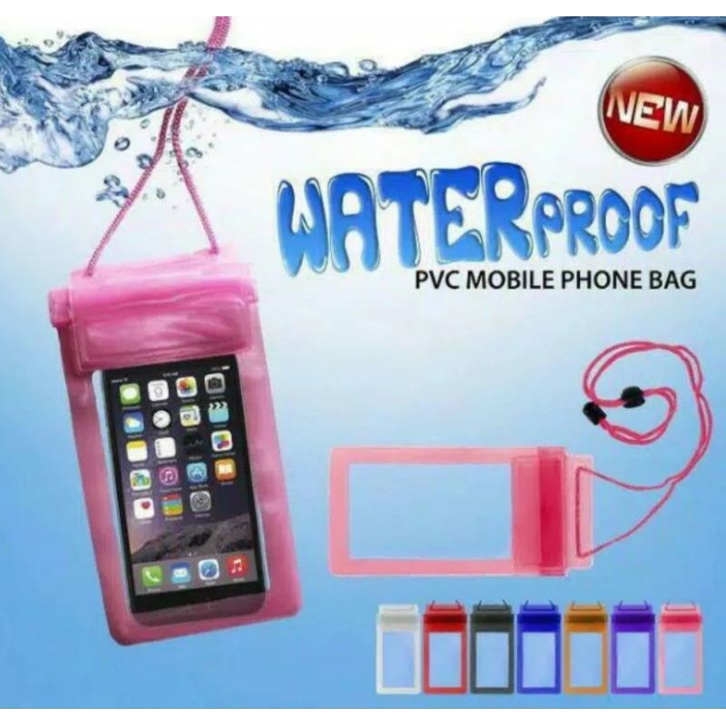 Case Hp Ojol Waterproof / Sarung Hp Ojol Tali Tahan Air