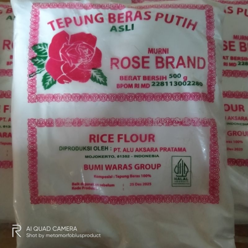 

Tepung Beras Putih Rosebrand 500gr