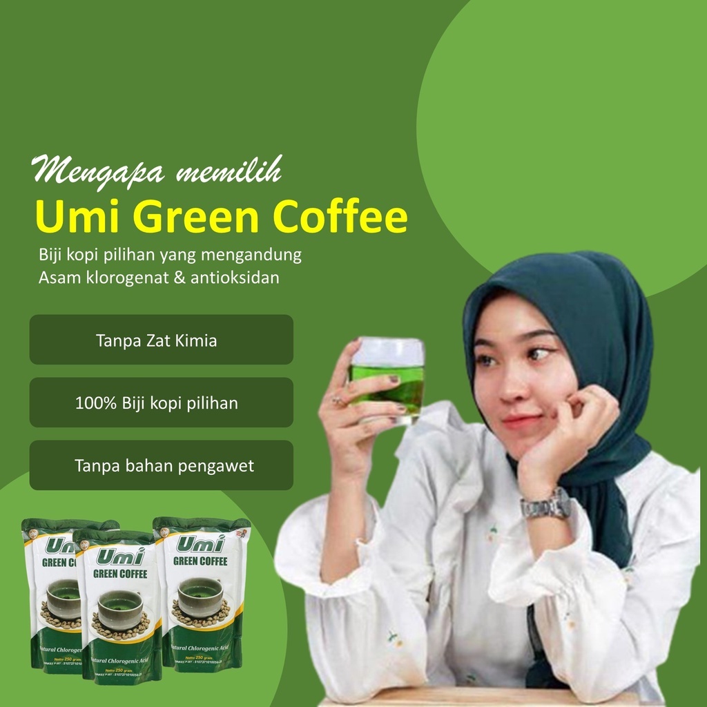 

UMI GREEN COFFEE/ORIGINAL/PEMBAKAR LEMAK