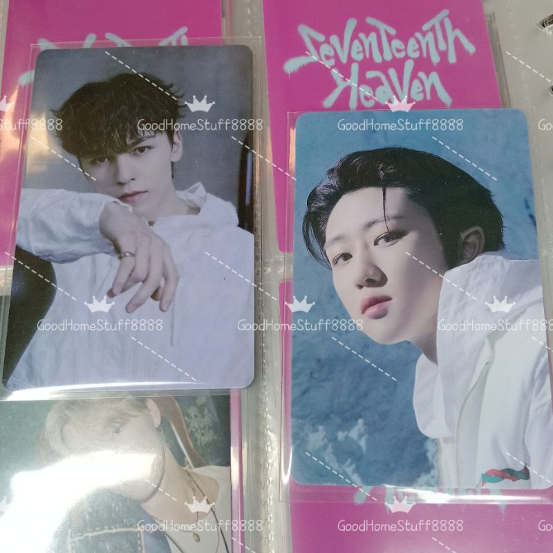 Seventeen Vernon FML Weverse version album QR card The 8 Ming Hao Sector 17 Weverse QR card Photocar